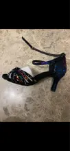 Dance-Shoes Heels Salsa Latin Tango Ballrooom Hipposeus Girls Women Sandral Ladies 