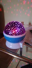 Proyector LED de estrellas para Noche de Luna, lámpara de luz nocturna giratoria de cielo para niños, dormitorio de bebé, regalo de Navidad