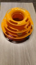 3 Levels Pet Cat Toy Tower Tracks Disc Interacitve Cat Toys Ball Training Amusement Plate