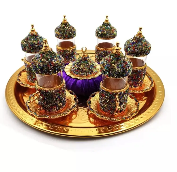 C4-Turkish-Coffee-Sets-Turkish-Cups-Set-Made-in-Turkey-Arabic-Coffee-Sets-Set-of-6-Pearl-Swarovski-Stone-Covered-Handmade-Tea-Cups-Set-Espresso-Set-Copper-Coffee-Set-Turkish-Coffee-Cups-Sets-Gold-Silver-