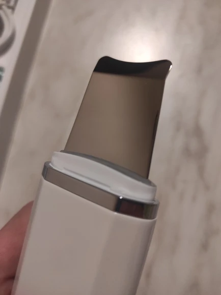 Отзыв о товаре ANLAN Ультразвуковой скрабер скруббер, ионная лопатка для чистки лица, пилинг, лифтинг для лица, удаление угрей, терапия красным светом для удаления черных точек blackhead remover узи чистка ультразвуковая чистка лица от пользователя N***a