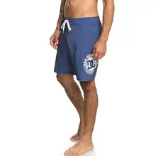 Плавательные шорты для мужчин DC Shoes, талия крыло fix модель Lopa 1" цвет синий