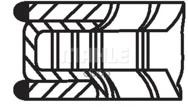 Комплект Поршневых Колец Mahle/Knecht 01218n0 Mahle/Knecht арт. 01218N0