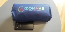 Zomake-esponja a presión con el pie para acampar al aire libre, colchoneta para dormir al aire libre, para senderismo, 200x66cm