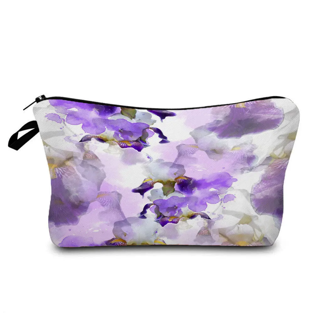 Cosmetic Bag Purple Purple Pencil Case Women's Bag Makeup Bag