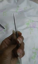 Vetus-Pinzas para pestañas de acero inoxidable, alta precisión, maquillaje antiestático, pinzas para cejas, extensión de pestañas