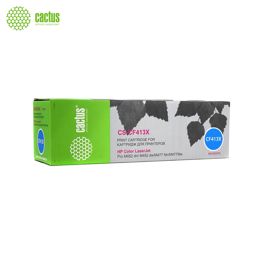 Картридж лазерный Cactus CS-CF413X пурпурный(5000стр.) для HP HP CLJ Pro M452dn
