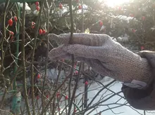 GMG-guantes de seguridad anticortes, gran oferta, color gris y negro, HPPE EN388 ANSI, Nivel 5