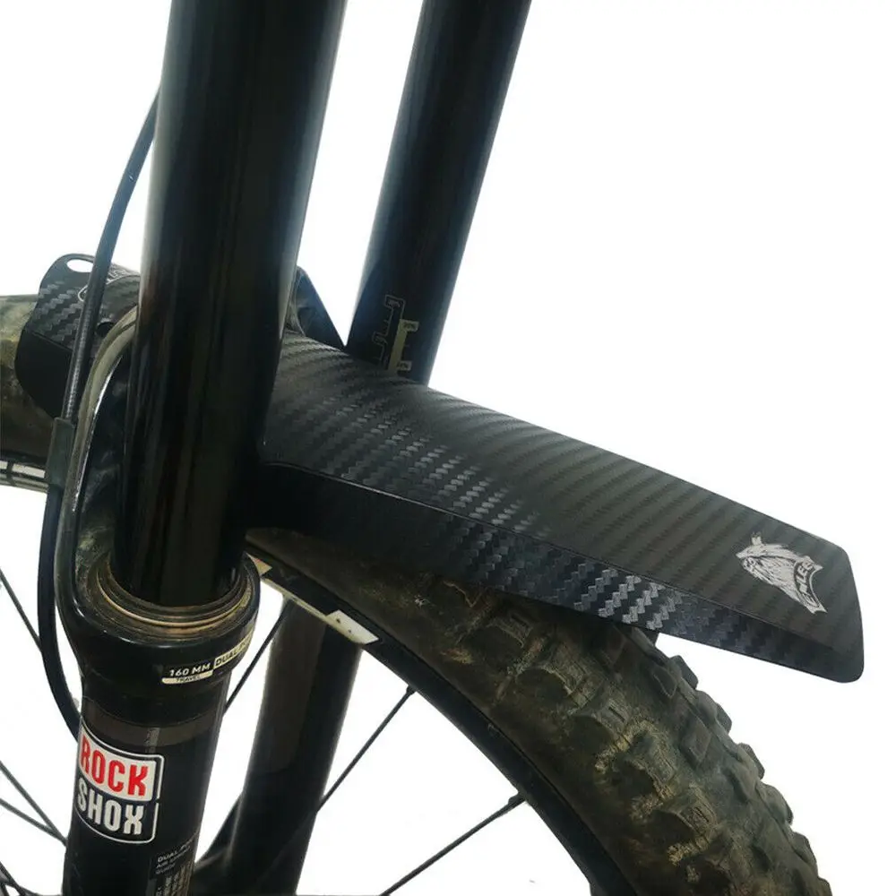 1PC Front Rear Bike Tyre Guard MTB Mudguards Plastic Fine Bicycle Fenders Colour Printing MTB Mountain Wings Mud Accessories bicycle fender