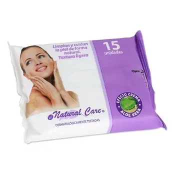 

Make Up Remover Wipes Natural Care (15 uds)