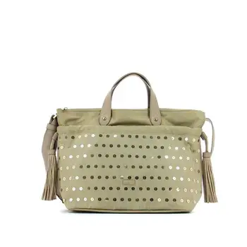 

Patrizia Pepe Shoulder Bag Pale Golden Rod