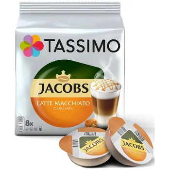 

Coffee capsule TASSIMO Latte machiato caramel