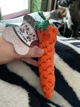 Toys Molar Carrot-Shaped Small Dogs Cat-Toy Dog-Accessories Playing-Products Knot-Ropes