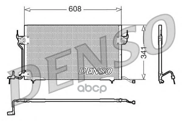 Конденсатор Кондиционера Denso арт. DCN21010