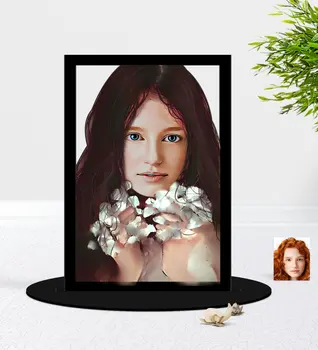 

Personalized Women 'S Abstract Watercolor Design 3D Wood Biblo-3 Reliable Quality Cost Effective Gift Decoration Modern