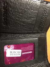 HH-cartera corta de piel auténtica de cocodrilo para mujer, cierre con cremallera, bolso pequeño de gran capacidad con Piel De Becerro de cocodrilo