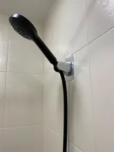 Soporte de cabezal de ducha sin taladro, autoadhesivo, ajustable, útil