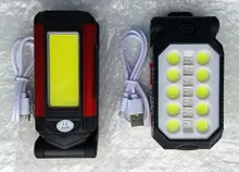 Work-Light Lantern Magnet Led Waterpoof-Torch Adjustable Camping-Lamp Usb Rechargeable