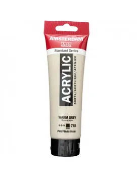 

ACRYLIC TUBE GRAY 120 ML WARM AMSTERDAM