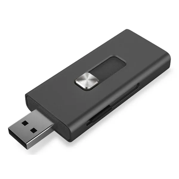 Кард-ридер Micro SD Черный