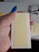 Alileader-Cinta adhesiva de doble cara para extensión de cabello cinta resistente al agua para extensión de cabello, encaje, tupé, 5 hojas, 60 uds.