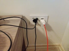 Coswall-caja de revestimiento seco tipo 146 para tablero de yeso, tablero de yeso de 47mm de profundidad, caja de interruptores de pared, Cassette de enchufe