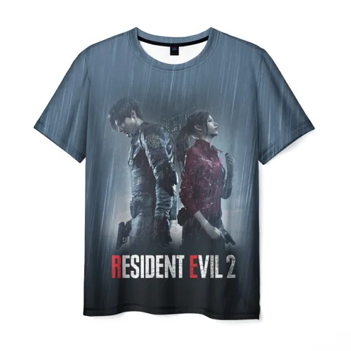 Мужская футболка 3D Resident Evil 2 Remake|Футболки| |