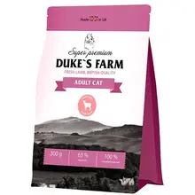 Корм для кошек DUKE'S FARM ягненок сух. 300г