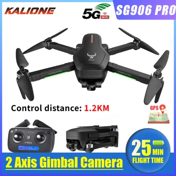 

2020 SG906 Pro quadcopter GPS Drone with 4K 5G WIFI 2-axis gimbal Dual camera profissional Brushless ESC 50X Zoom 1.2KM 25mins