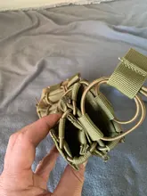 Bolsa táctica Molle para munición M4 M14 AK Airsoft, estuche de bolsillo abierto para Rifle, estuche para pistola Mag, accesorios de caza