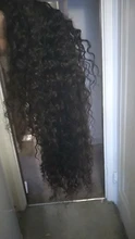 MSH-peluca con malla frontal para mujeres negras, cabello humano virgen brasileño con cierre de encaje 4x4, preenganchado, Color Natural, 13x4
