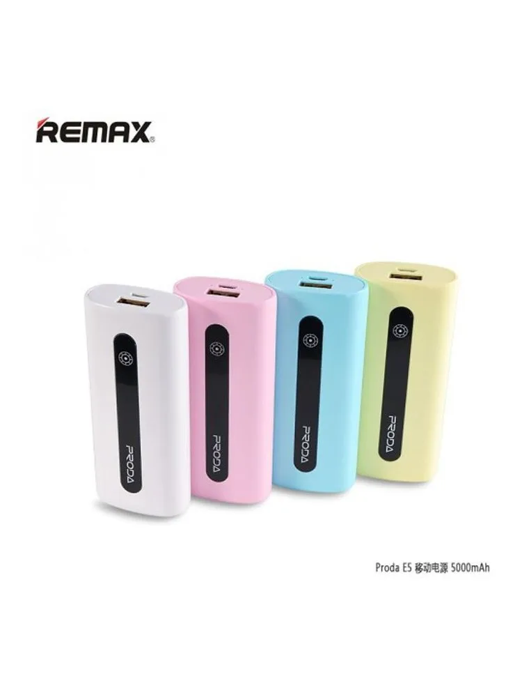 Внешний аккумулятор Remax E5 Series RPL-2 5000mAh(Голубой