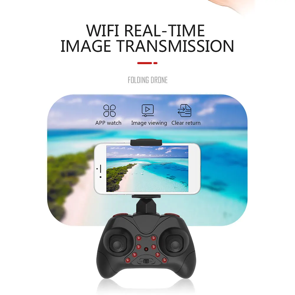 L102 Мини профессиональный оптический поток камера Дрон 720p HD WiFi FPV щетка Пропеллер для мотора батарея воздушный Дрон на ру Квадрокоптер