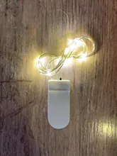 Lights Bedroom Decor Fairy-String Battery-Operated Led-Copper Outdoor Waterproof 10pcs