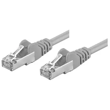 

ICOC CCA5F-100-CCA network cable Patch shielded Cat. 5e gray FTP 10 mt