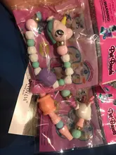 Pulsera de animal de transformación DIY para niños y niñas, brazalete elástico de unicornio, regalo de joyería creativo
