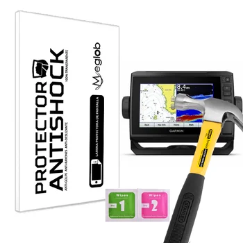 

Screen protector Anti-Shock Anti-scratch Anti-Shatter compatible with Garmin echoMAP Plus 72cv