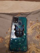 De moda brillo líquido de Glitter funda de silicona para Samsung Galaxy A51 A71 A01 A11 A21 A31 A41 A81 A91 M31 M51 A21S dinámica arenas movedizas de la cubierta