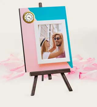 

Personalized Photo Şovaleli Table Clock-5