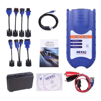 

NEXIQ 125032 USB Link + multi-brand diagnostic system for heavy/Diesel vehicles.