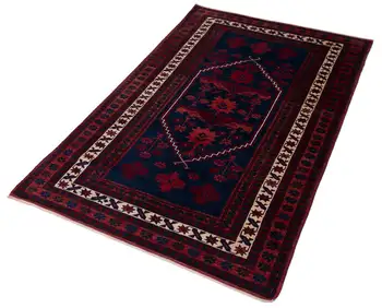 

107x178 Cm Blue Handmade Anatolian Rug-3x6 Ft