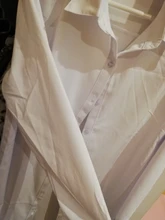 Blusas informal de manga larga para otoño camisa blanca mujer de talla grande para Estilo Vintage rosa 2020