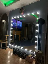 Bulbs Vanity-Lights Wall-Lamp Dressing Dimmable Usb-Hollywood Bathroom LED