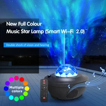 

Galaxy Projector Starry Sky Star NightLight USB Music Speaker Wifi Blueteeth APP Remote Control Smart Projection Atmosphere Lamp