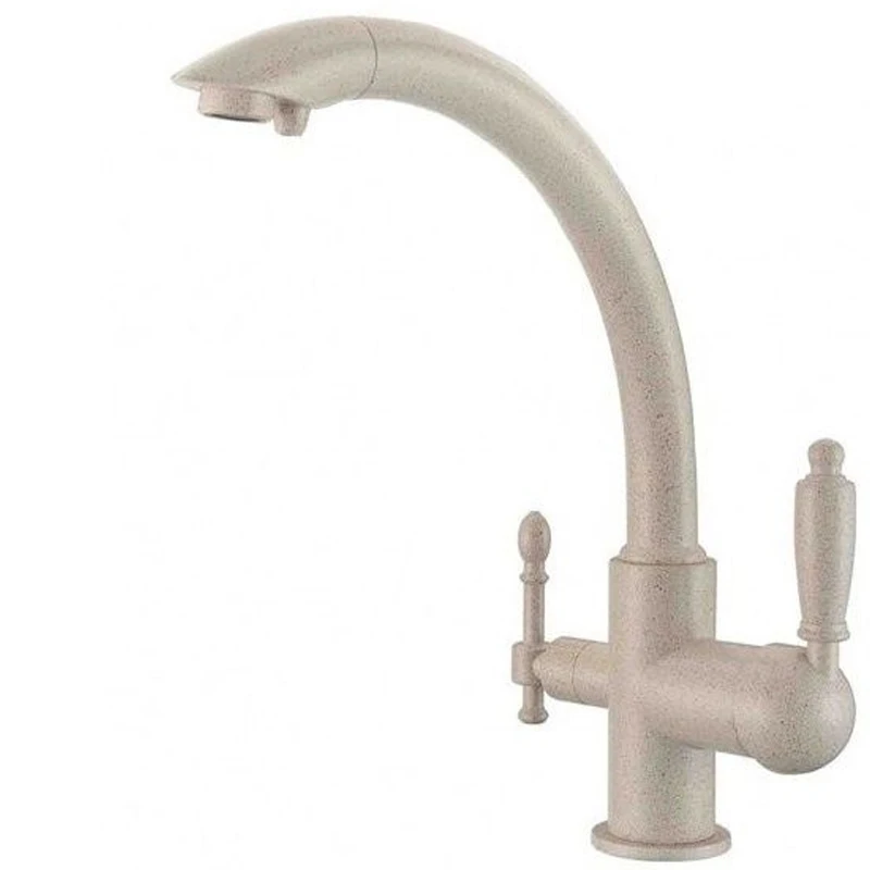 Смеситель для кухни под фильтр ZorG Sanitary ZR 314 YF-33 ПЕСОЧНЫЙ