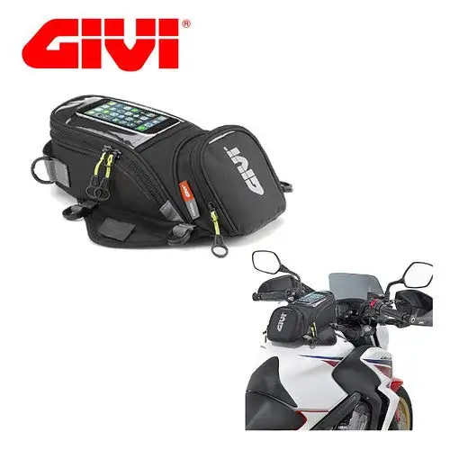 Givi EA106B Mochila moto Deposito magnética EASY T 6LT para motocicleta  iman tanque| | - AliExpress