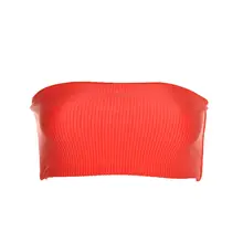 Trendyol от текстурой бандо Бикини Топ TBESS20BU0183