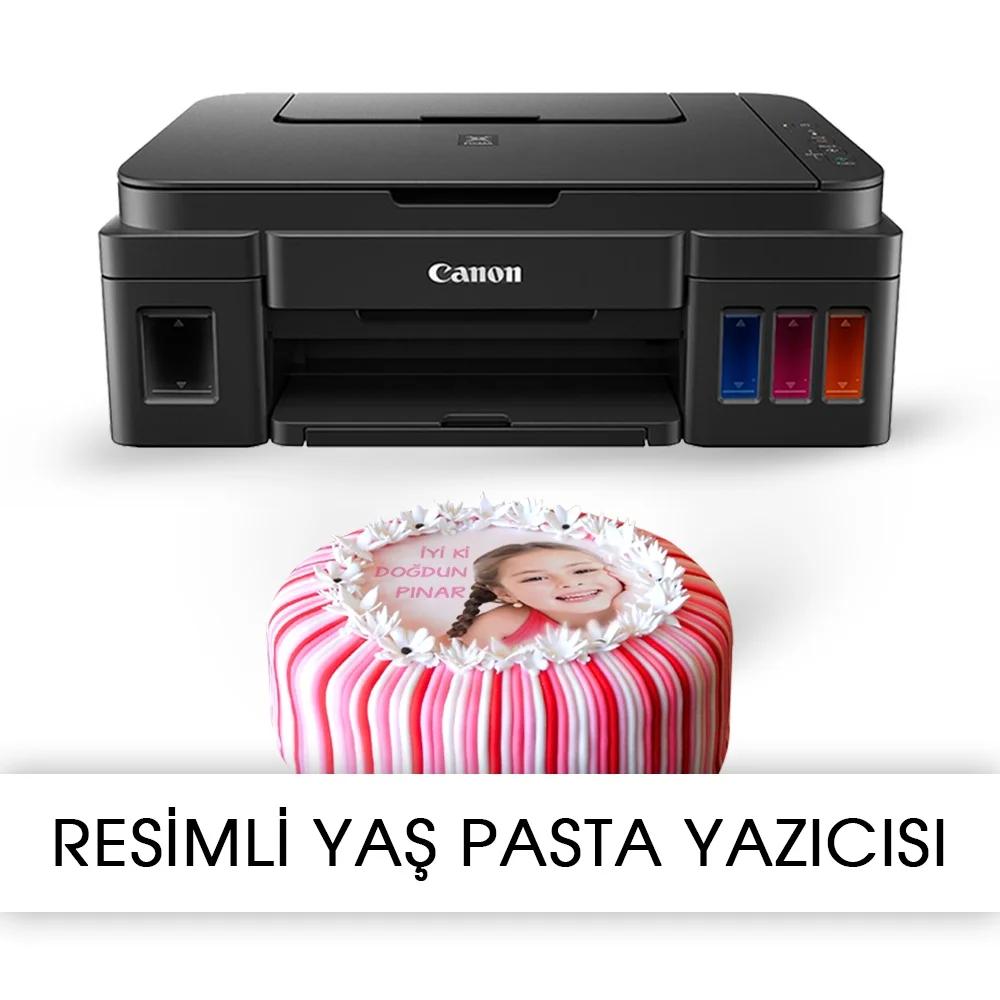 Фотопринтер для торта Canon pыxma G2411 устройство заливки еды качество принтов