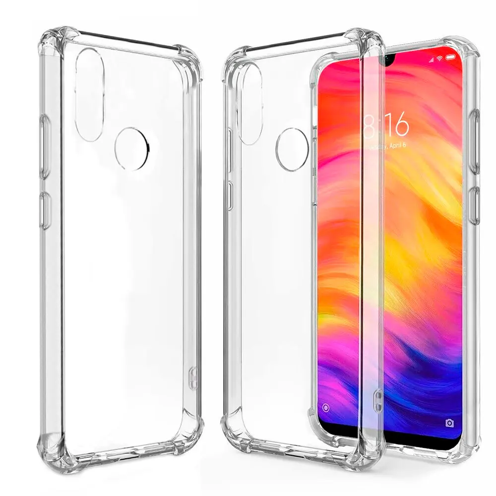 OcioDual прозрачный, из ТПУ, гелевый Силиконовый противоударный чехол для Xiaomi Redmi 7