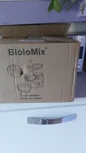 BioloMix-molinillo de carne eléctrico de alta potencia para el hogar, embutidor de salchichas PICADORA DE CARNE procesador de alimentos, 3000W